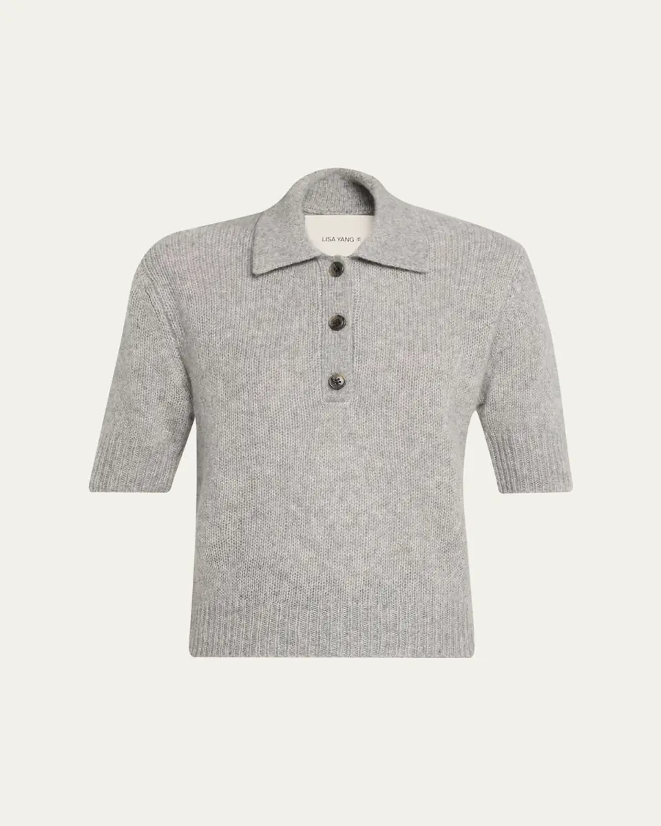 Lisa Yang Masy Cashmere Polo Sweater | Thumbnail 12 Lisa Yang Masy Cashmere Polo Sweater | Thumbnail 12
