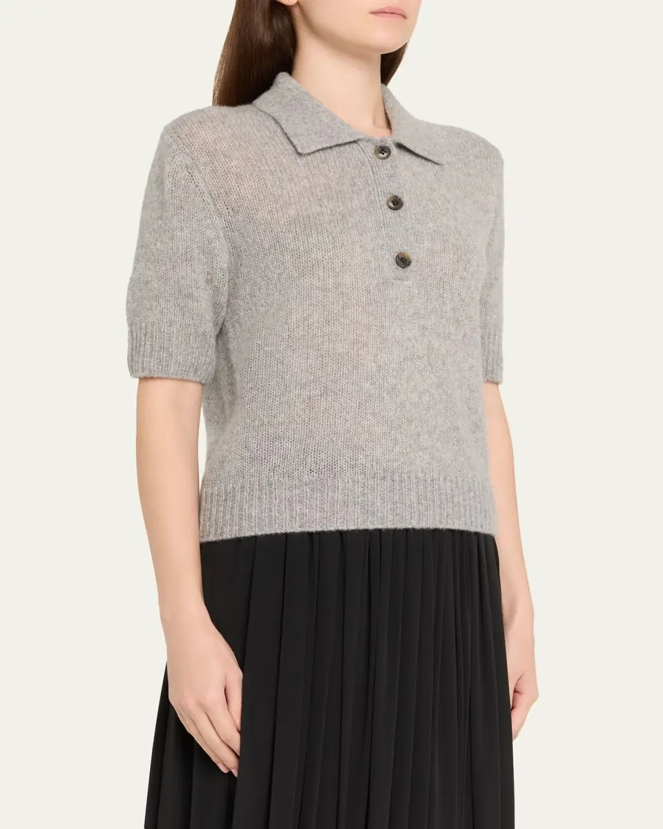 Lisa Yang Masy Cashmere Polo Sweater | Thumbnail 15 Lisa Yang Masy Cashmere Polo Sweater | Thumbnail 15