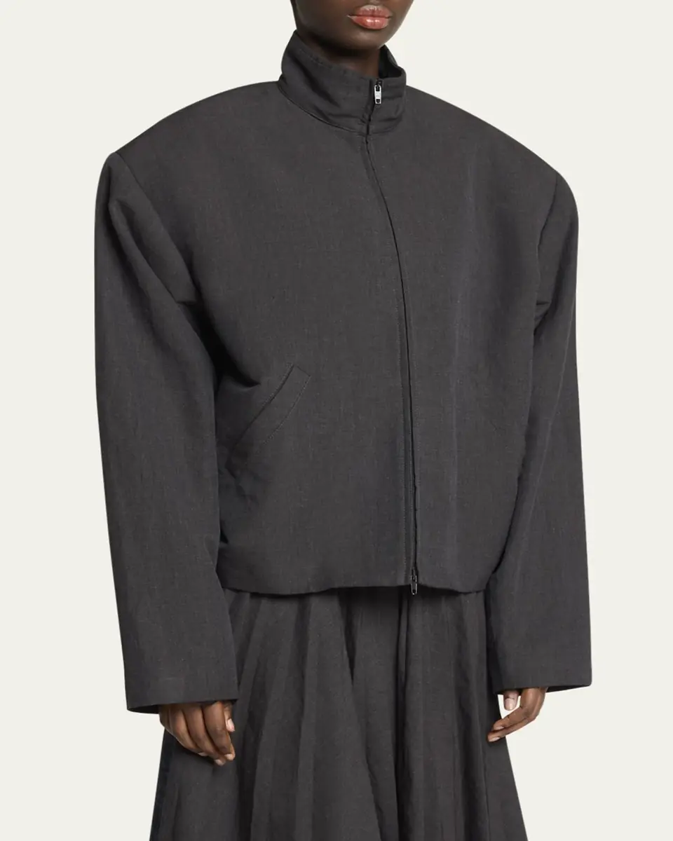 Balenciaga Oversized Tailored Tracksuit Jacket | Thumbnail 4 Balenciaga Oversized Tailored Tracksuit Jacket | Thumbnail 4