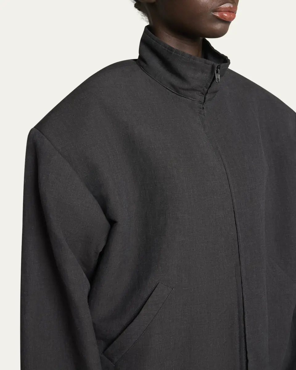 Balenciaga Oversized Tailored Tracksuit Jacket | Thumbnail 5 Balenciaga Oversized Tailored Tracksuit Jacket | Thumbnail 5