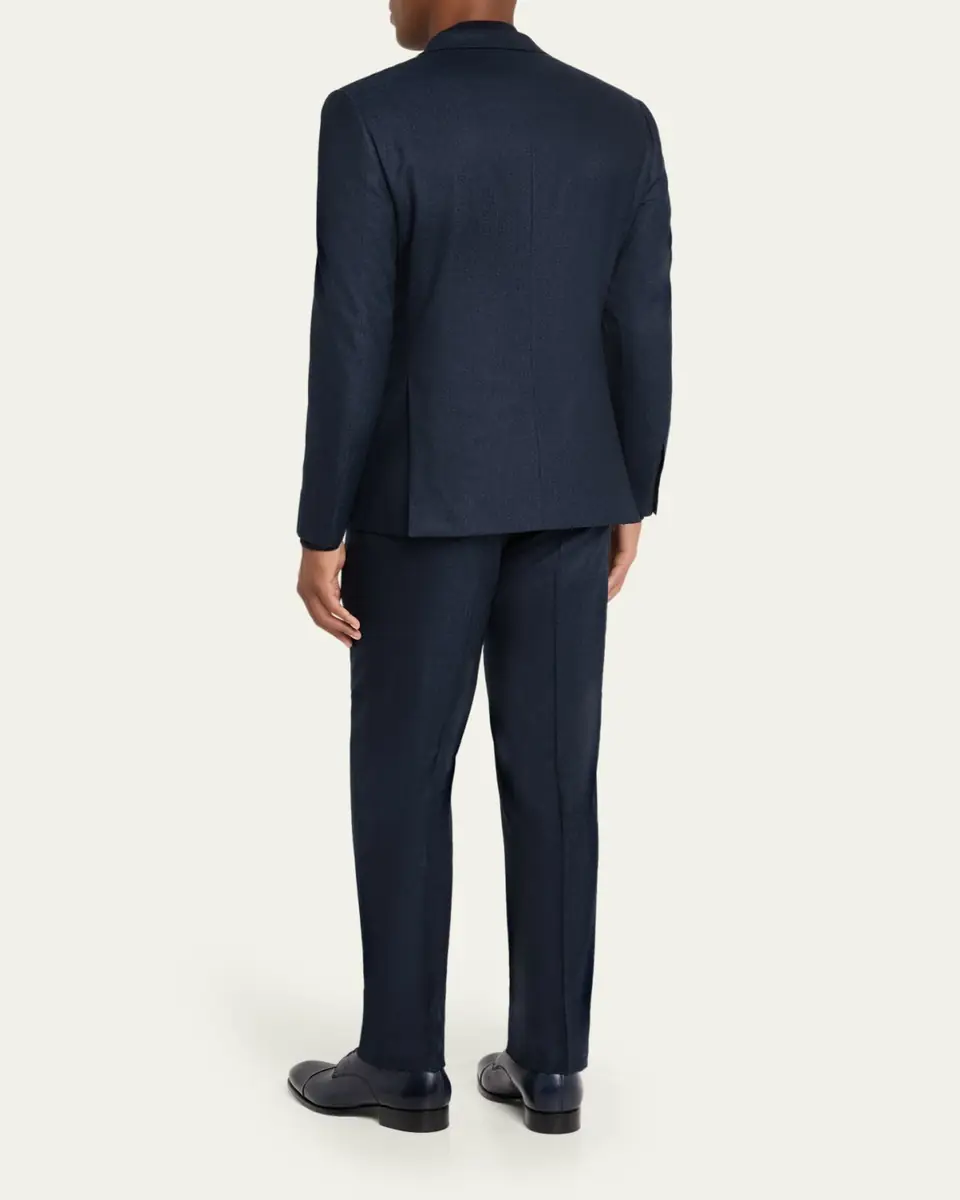 Brioni Men's Herringbone Wool Classic Fit Two-Piece Suit | Thumbnail 3 Brioni Men's Herringbone Wool Classic Fit Two-Piece Suit | Thumbnail 3