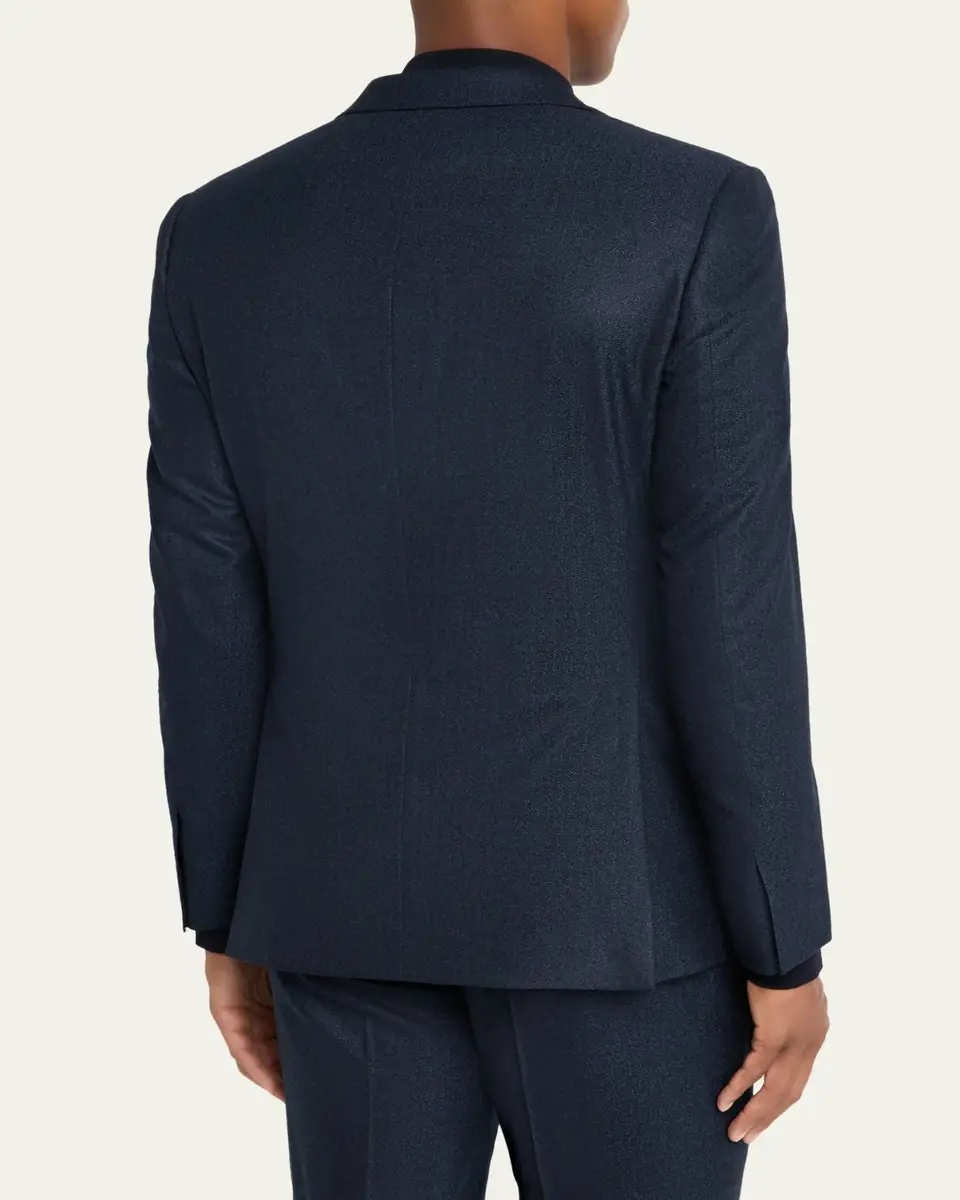 Brioni Men's Herringbone Wool Classic Fit Two-Piece Suit | Thumbnail 5 Brioni Men's Herringbone Wool Classic Fit Two-Piece Suit | Thumbnail 5