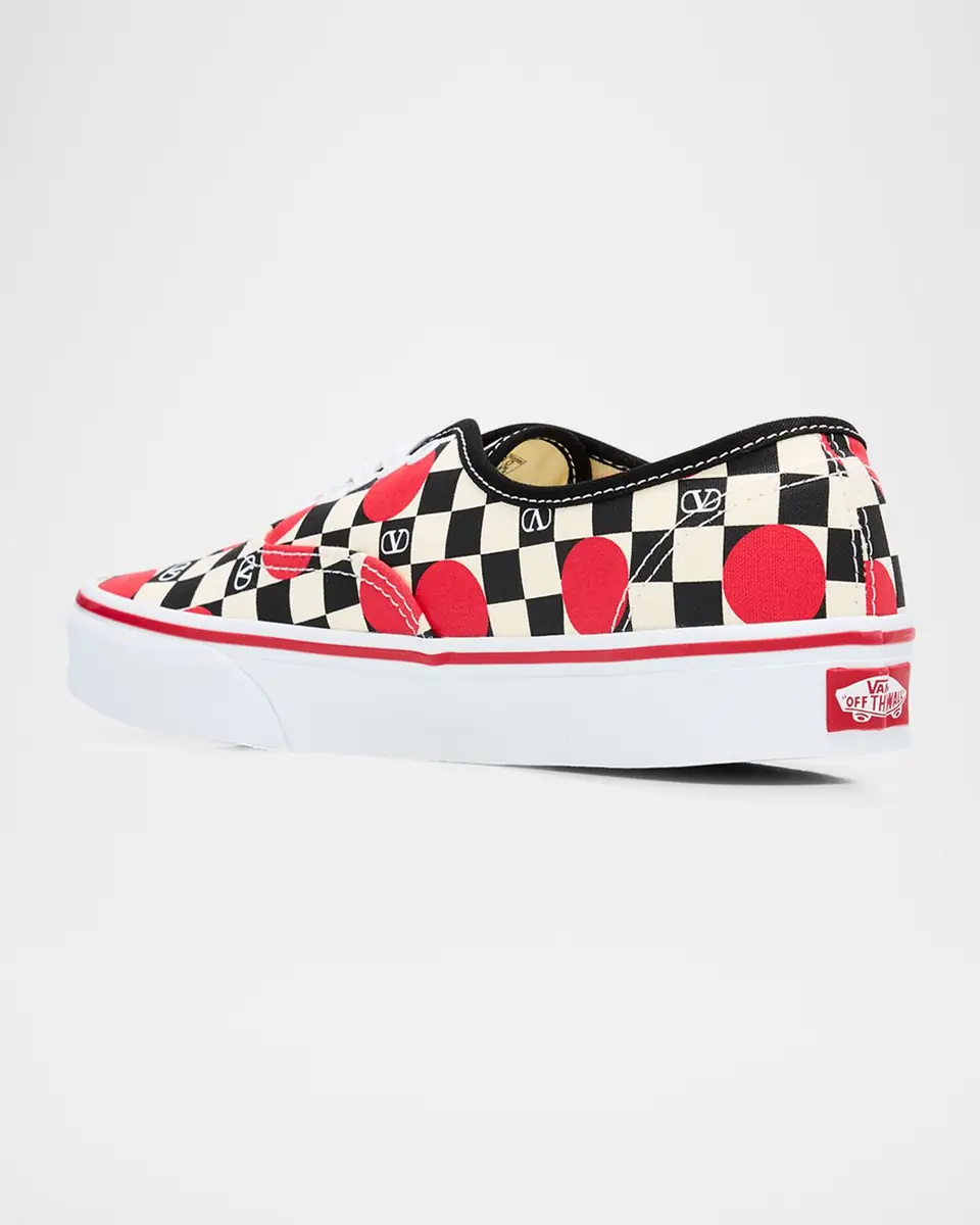 Valentino Garavani x Vans Authentic Checkered VLogo Sneakers | Thumbnail 13