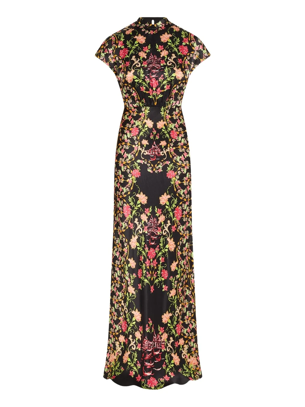 Fabienne Silk Long Dress