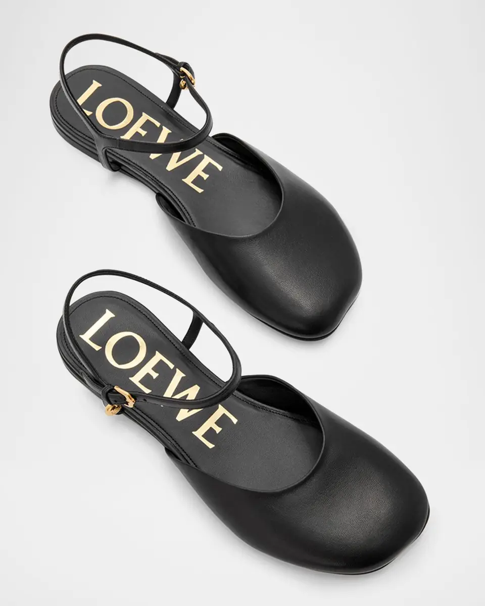 Loewe Toy Ankle-Strap Ballerina Flats | Thumbnail 3 Loewe Toy Ankle-Strap Ballerina Flats | Thumbnail 3
