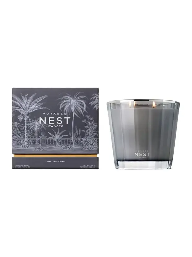 NEST New York VOYAGES Tempting Tonka Candle, 21.1 oz.