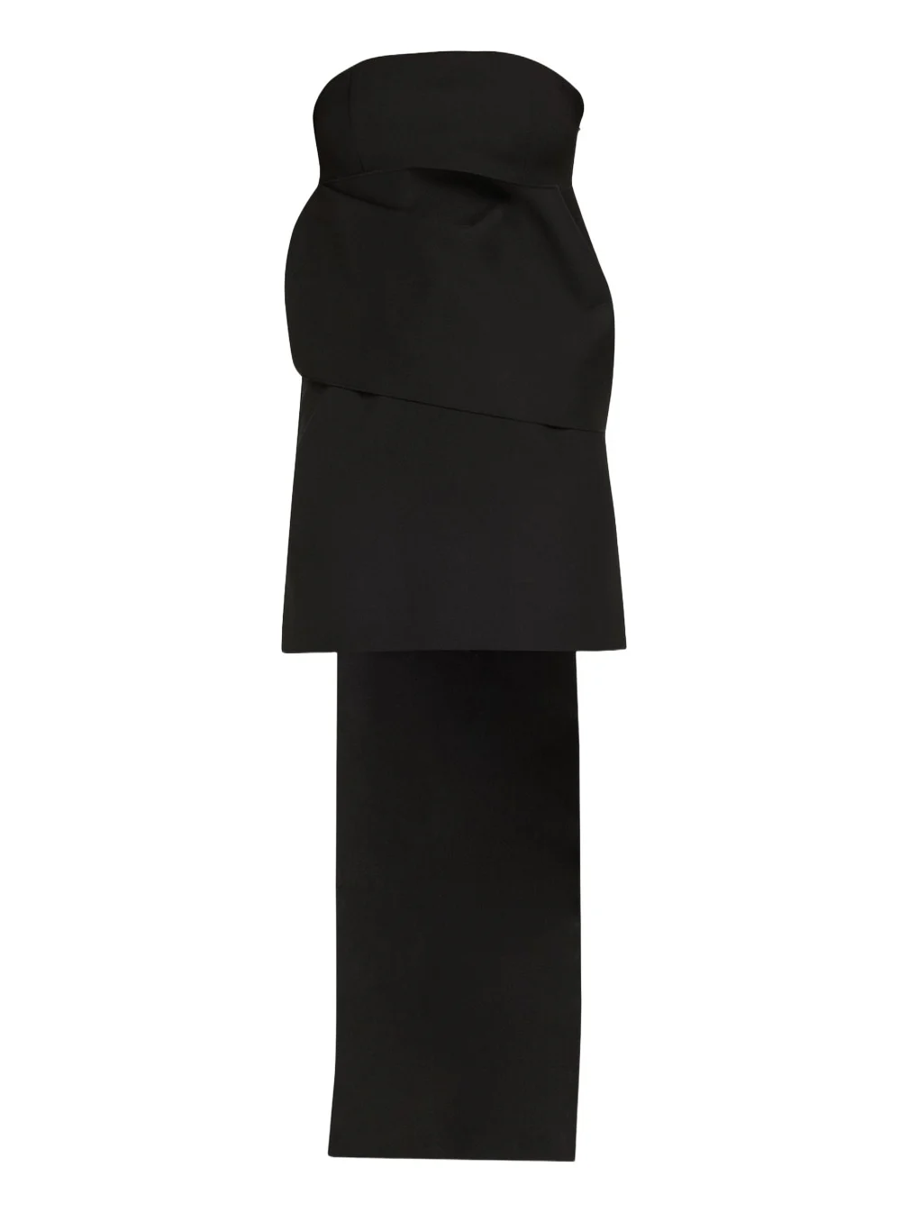 Sculptural Sash Mini Dress