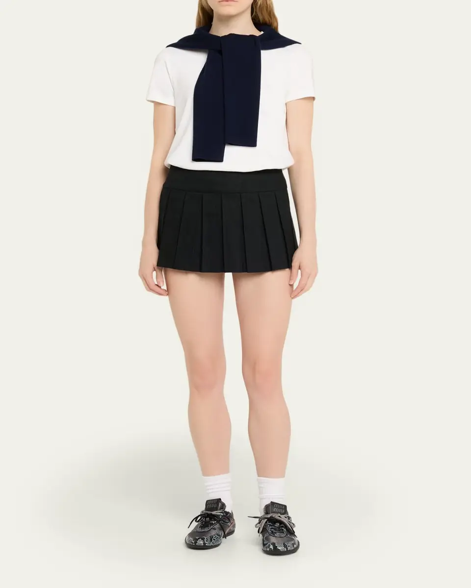 Miu Miu Gymnasium Technical Fabric and Python Low-Top Sneakers | Thumbnail 8 Miu Miu Gymnasium Technical Fabric and Python Low-Top Sneakers | Thumbnail 8