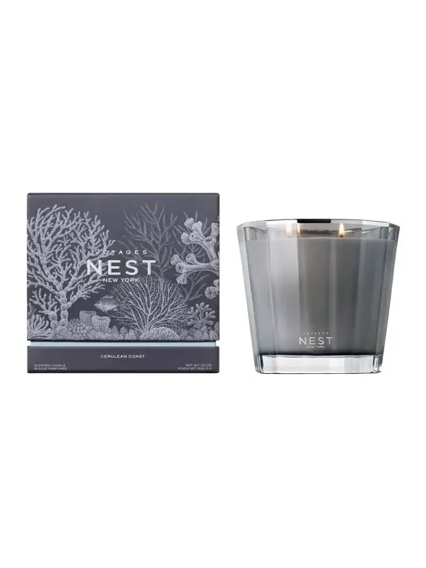 NEST New York VOYAGES Cerulean Coast Candle, 21.1 oz.