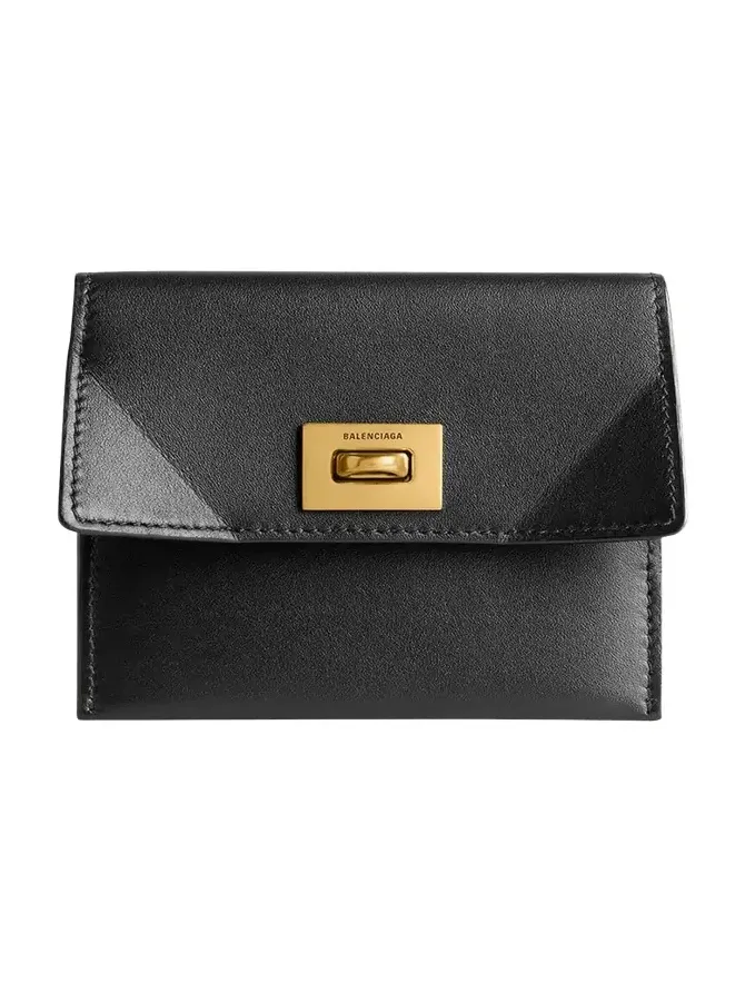 Balenciaga Rodeo Smooth Leather Card Holder