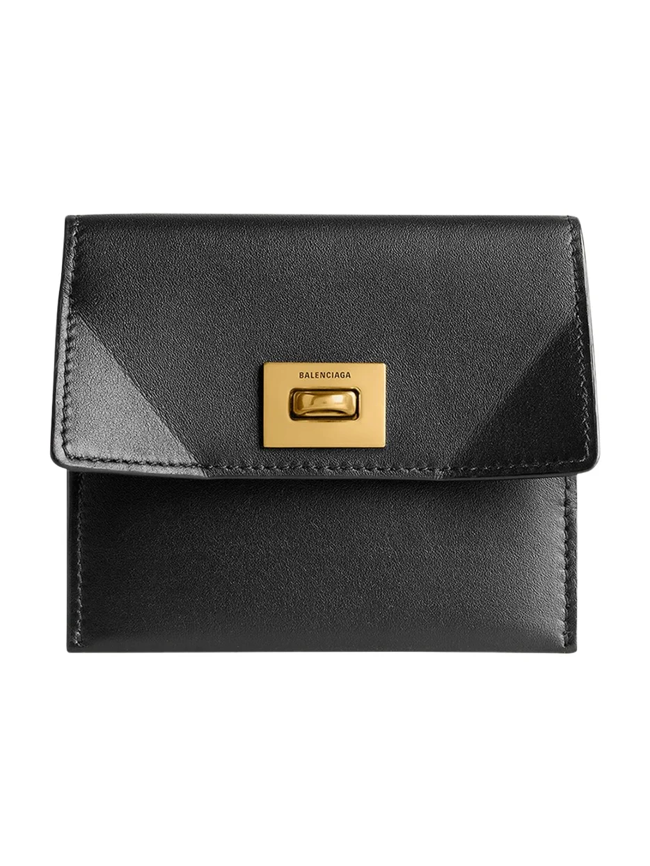 Balenciaga Rodeo Smooth Leather Card Holder