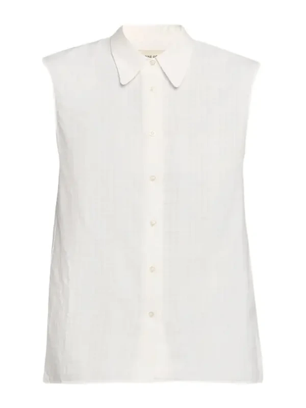 Iseult Sleeveless Japanese Cotton Shirt Iseult Sleeveless Japanese Cotton Shirt