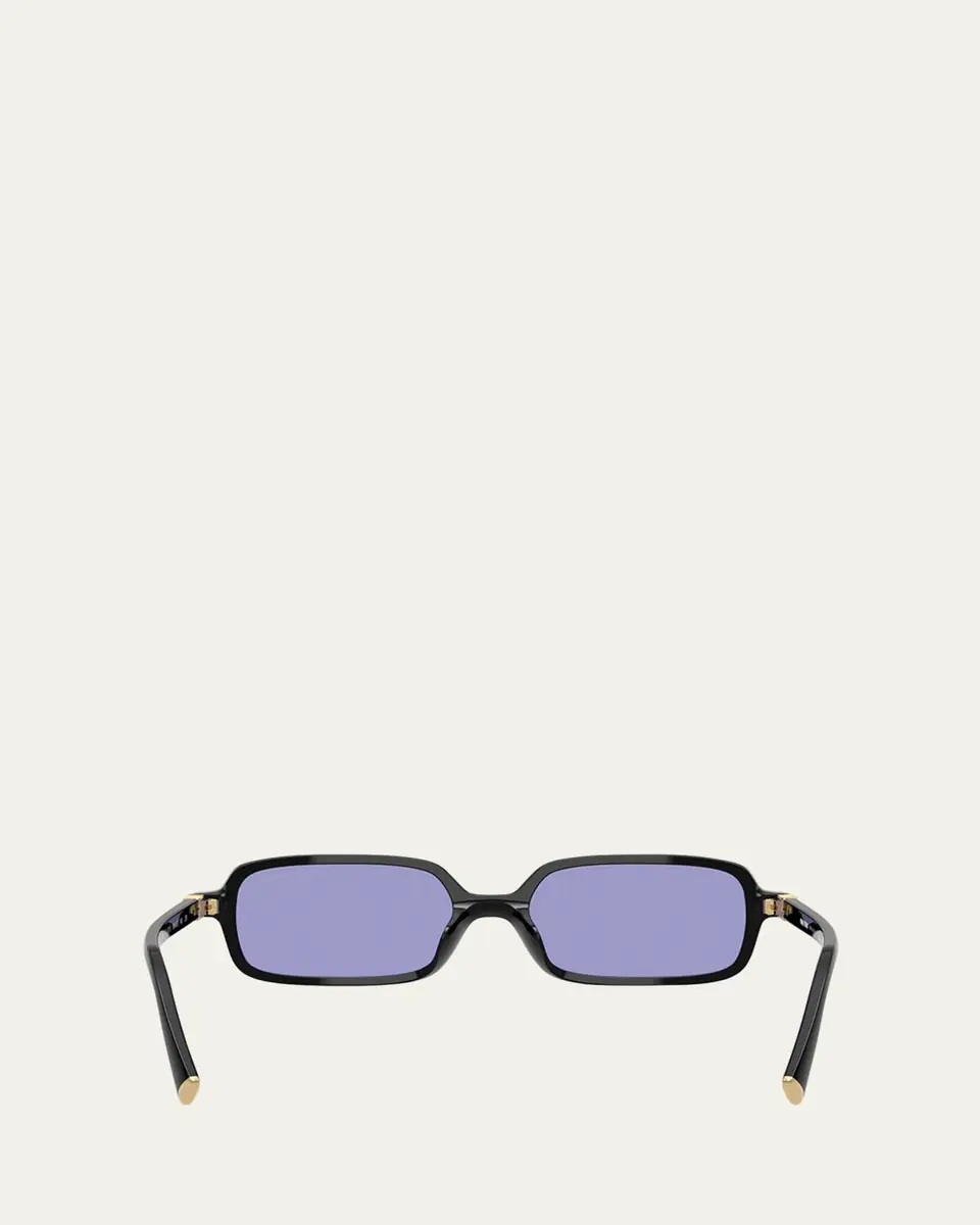Miu Miu MU 11ZSF Acetate Rectangular Sunglasses | Thumbnail 7 Miu Miu MU 11ZSF Acetate Rectangular Sunglasses | Thumbnail 7