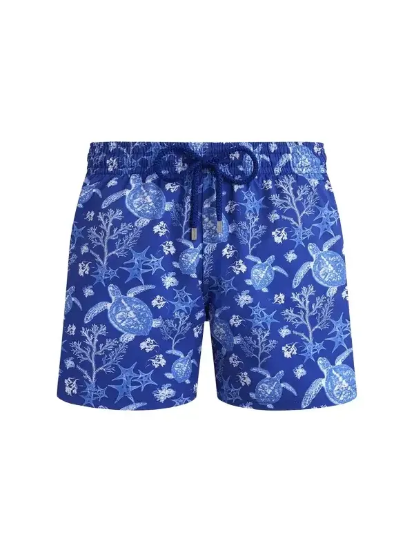 Men's Stretch X-Ray Turtles Swim Trunks