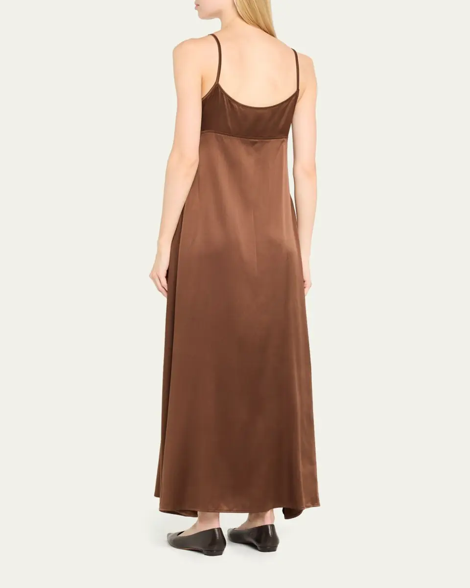 Sprwmn Ibiza Silk Maxi Dress | Thumbnail 3