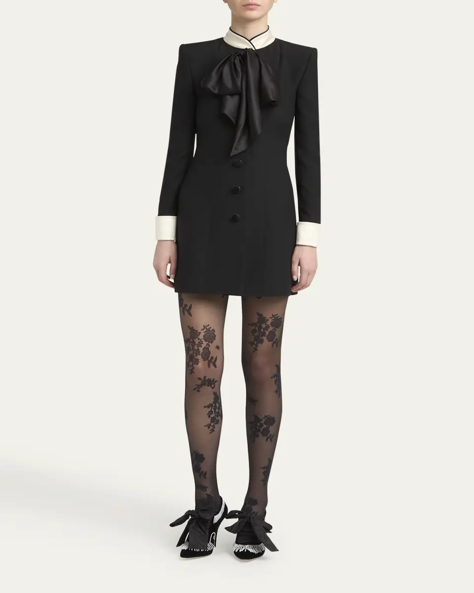 Valentino Garavani Rockoco Beaded Lace-Up Velvet Pumps | Thumbnail 3 Valentino Garavani Rockoco Beaded Lace-Up Velvet Pumps | Thumbnail 3