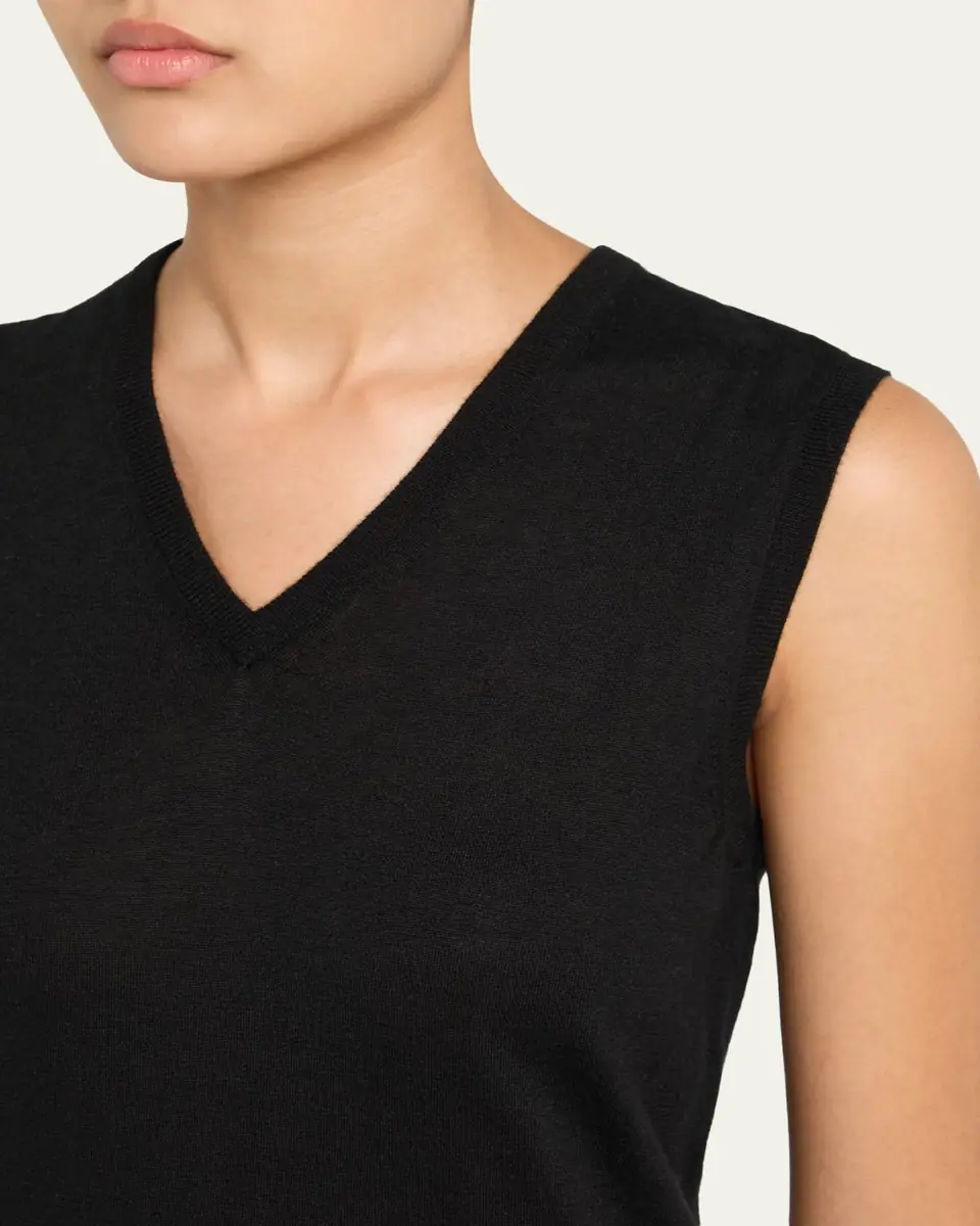 Lisa Yang Lauri Sleeveless Cashmere Top | Thumbnail 10 Lisa Yang Lauri Sleeveless Cashmere Top | Thumbnail 10