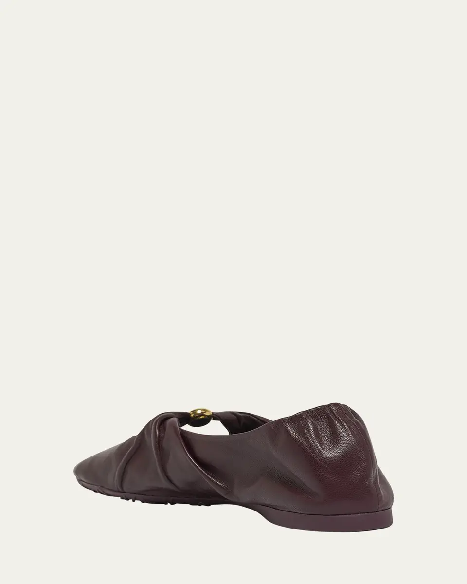 Loewe Pebble Soft Leather Ballerina Flats | Thumbnail 14 Loewe Pebble Soft Leather Ballerina Flats | Thumbnail 14