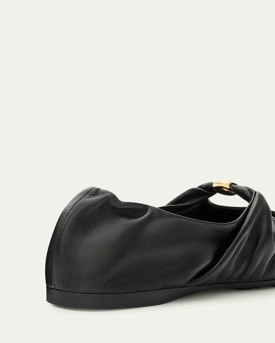 Loewe Pebble Soft Leather Ballerina Flats | Thumbnail 4 Loewe Pebble Soft Leather Ballerina Flats | Thumbnail 4