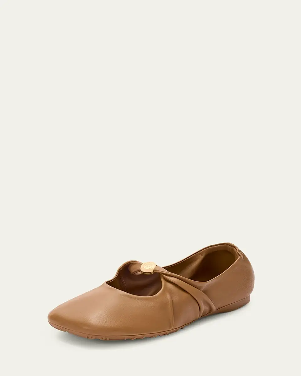 Loewe Pebble Soft Leather Ballerina Flats | Thumbnail 10 Loewe Pebble Soft Leather Ballerina Flats | Thumbnail 10