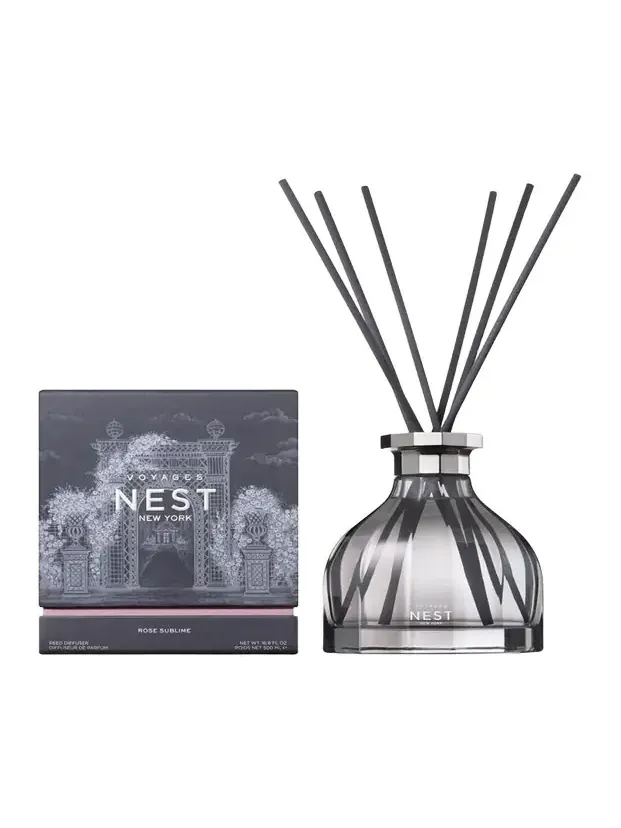 NEST New York VOYAGES Rose Sublime Diffuser, 16.9 oz.