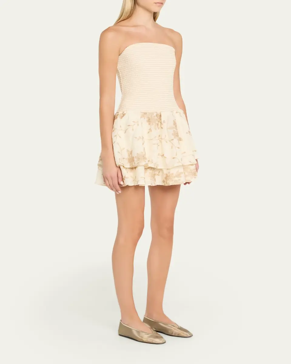 Ramy Brook Estrella Strapless Mini Dress | Thumbnail 2
