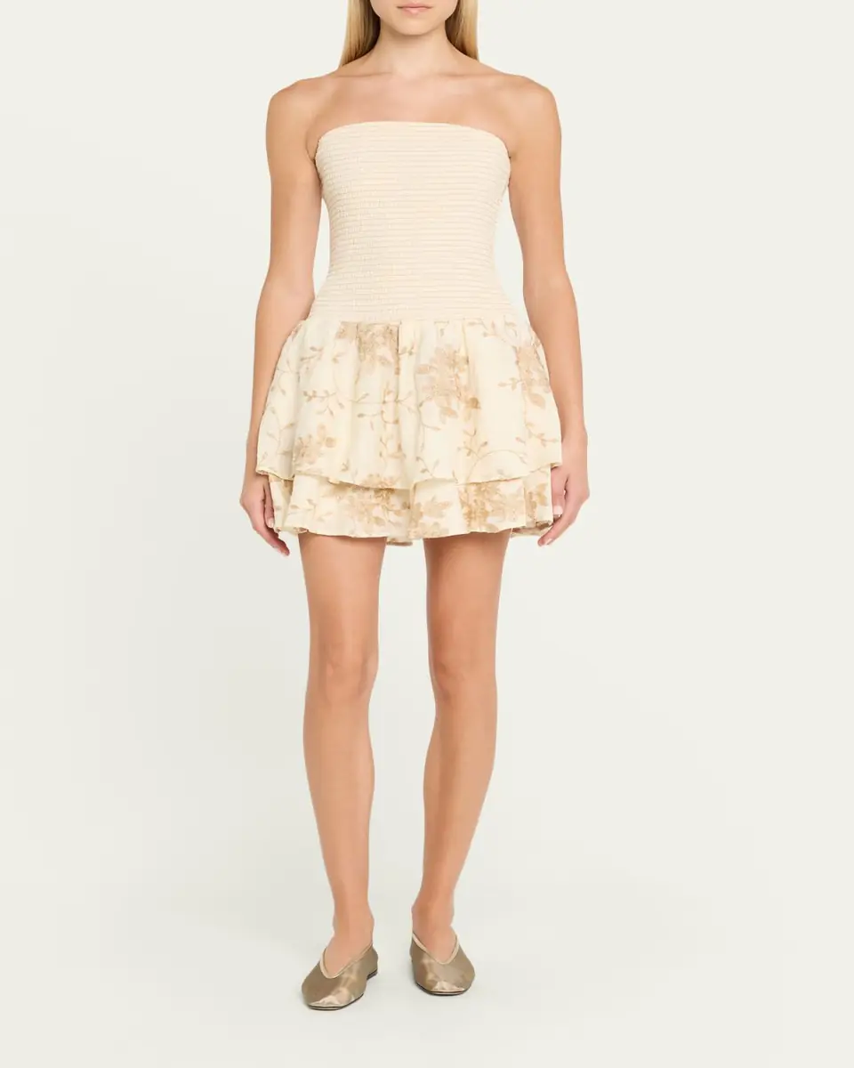 Ramy Brook Estrella Strapless Mini Dress | Thumbnail 3