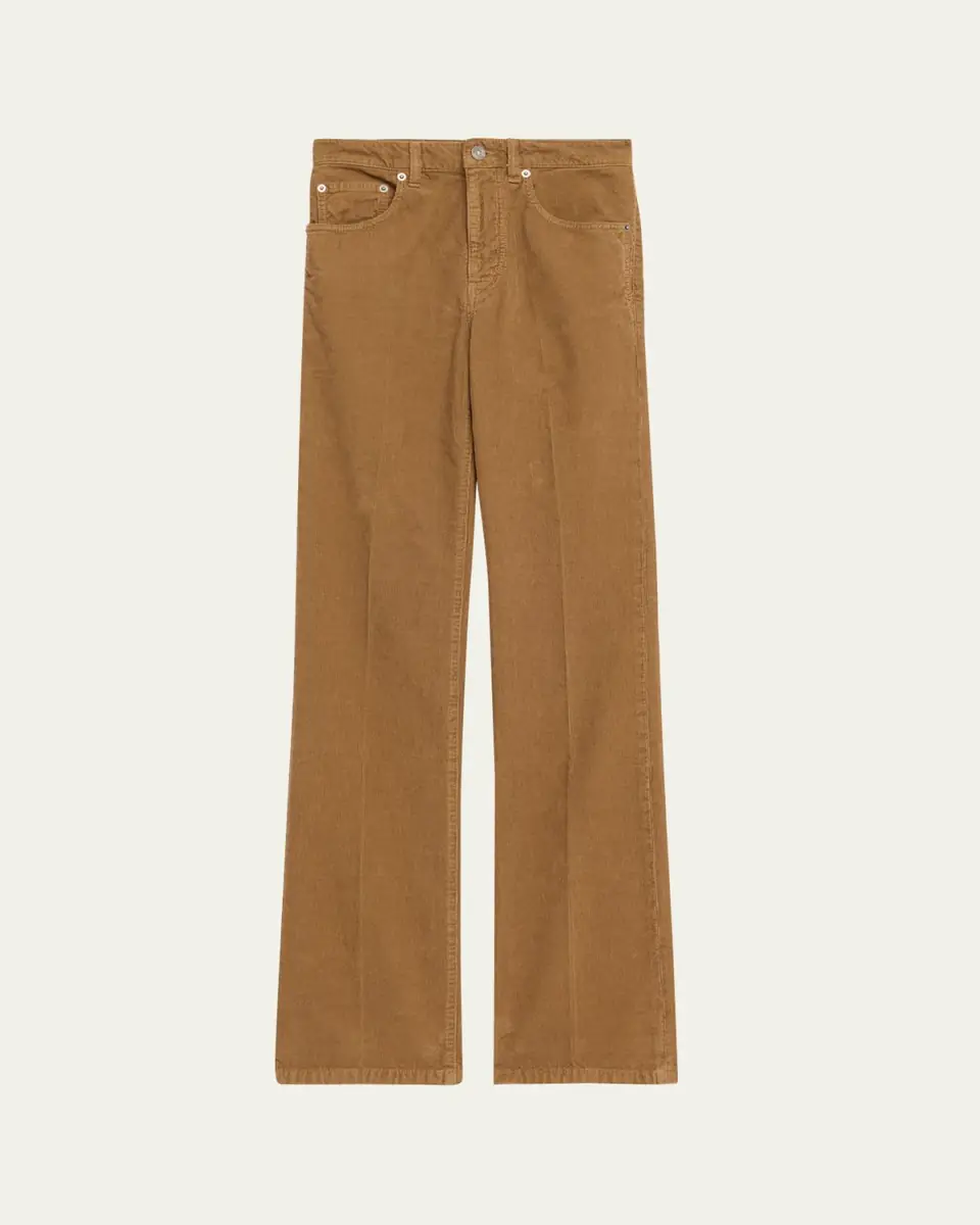 Saint Laurent Corduroy Bootcut-Leg Pants | Thumbnail 5 Saint Laurent Corduroy Bootcut-Leg Pants | Thumbnail 5