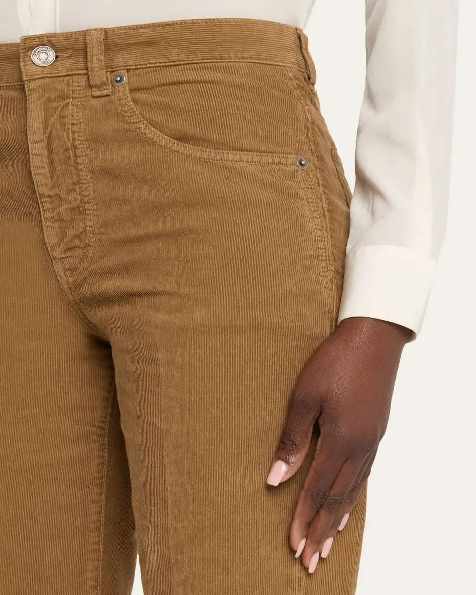 Saint Laurent Corduroy Bootcut-Leg Pants | Thumbnail 9 Saint Laurent Corduroy Bootcut-Leg Pants | Thumbnail 9