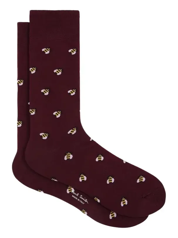 Men's Kenneth Bee Crew Socks Men's Kenneth Bee Crew Socks