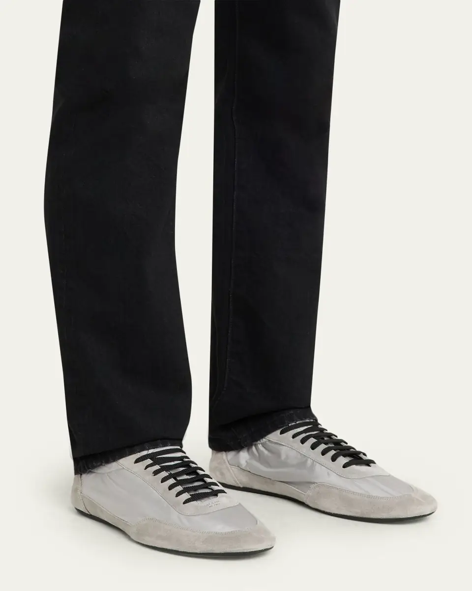 Prada Men's Collapse Nylon and Suede Low-Top Sneakers | Thumbnail 14 Prada Men's Collapse Nylon and Suede Low-Top Sneakers | Thumbnail 14