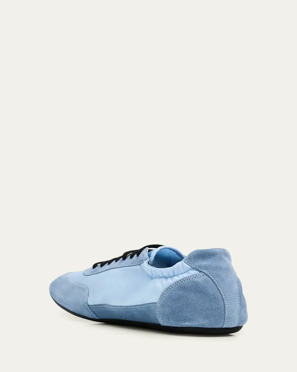 Prada Men's Collapse Nylon and Suede Low-Top Sneakers | Thumbnail 26 Prada Men's Collapse Nylon and Suede Low-Top Sneakers | Thumbnail 26