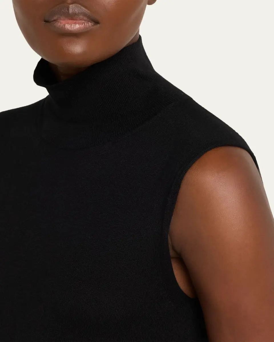 Loro Piana Piuma Sleeveless Cashmere Top | Thumbnail 5 Loro Piana Piuma Sleeveless Cashmere Top | Thumbnail 5