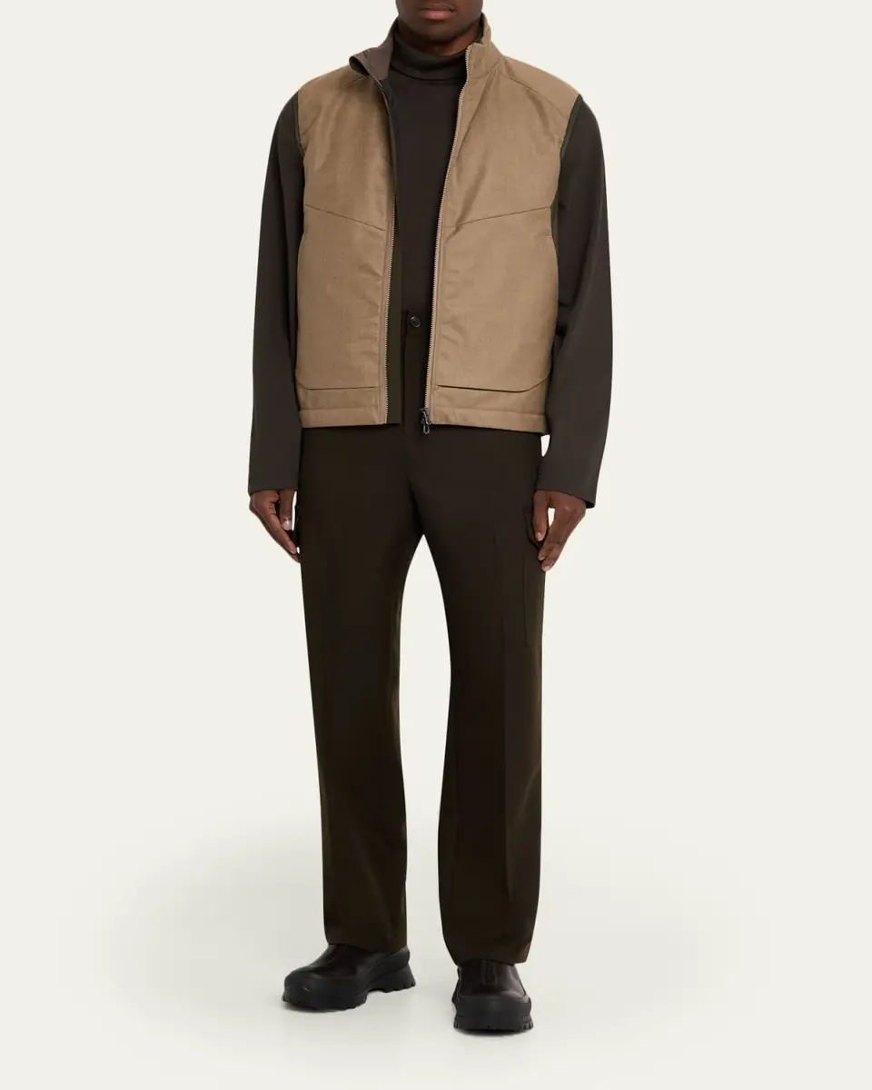 Sease Men's Predator 3.0 Wool and Cashmere Full-Zip Vest | Thumbnail 2 Sease Men's Predator 3.0 Wool and Cashmere Full-Zip Vest | Thumbnail 2