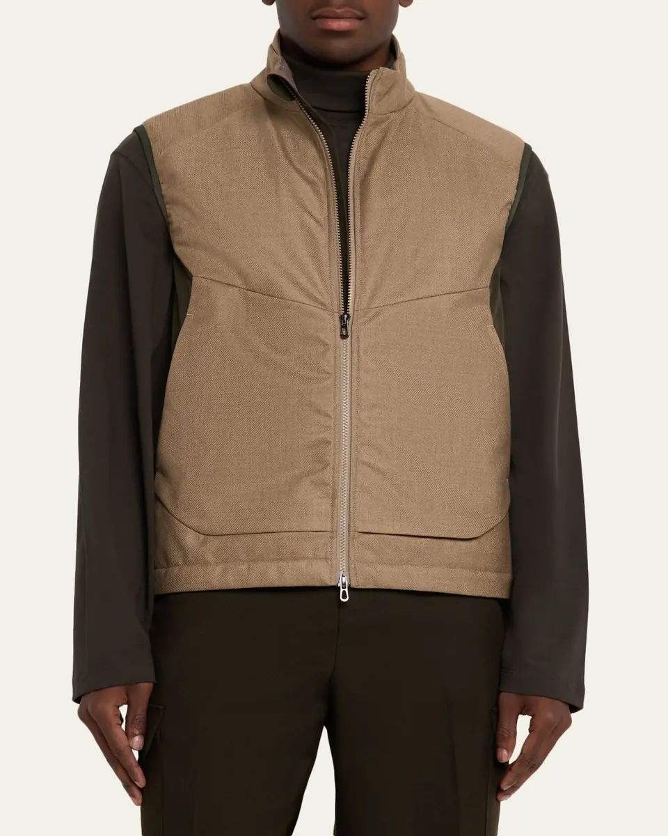 Sease Men's Predator 3.0 Wool and Cashmere Full-Zip Vest | Thumbnail 4 Sease Men's Predator 3.0 Wool and Cashmere Full-Zip Vest | Thumbnail 4
