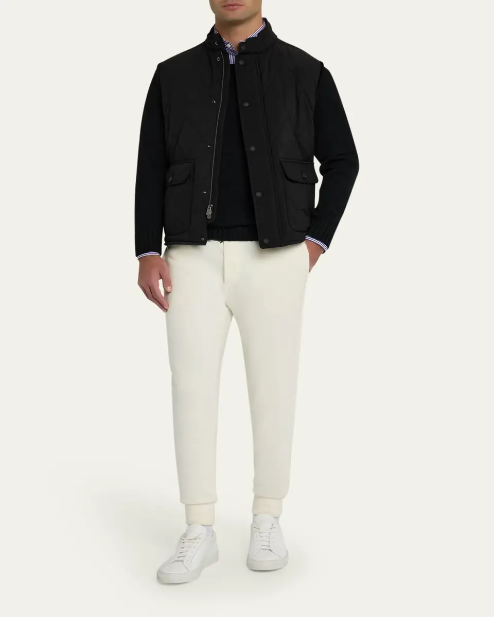 Ralph Lauren Purple Label Men's Carleton Quilted Down Vest | Thumbnail 2