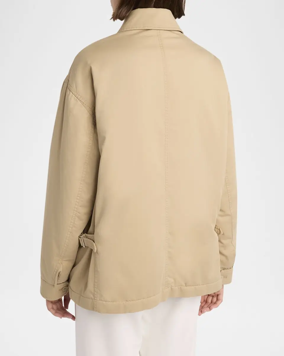 THE ROW Aurelius Cotton-Cashmere Zip Jacket | Thumbnail 7