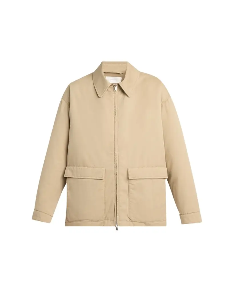 THE ROW Aurelius Cotton-Cashmere Zip Jacket | Image 1 THE ROW Aurelius Cotton-Cashmere Zip Jacket | Image 1