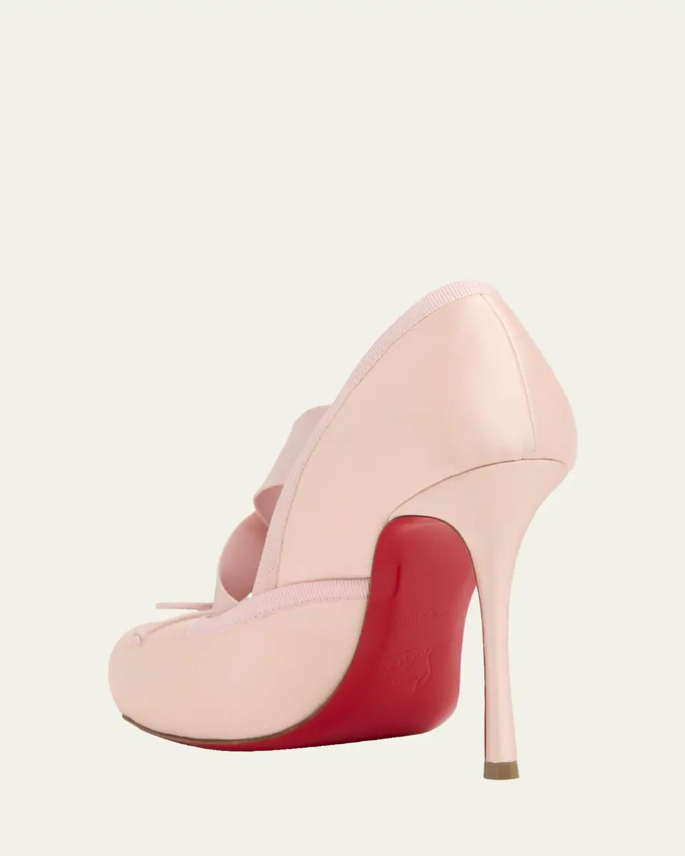 Christian Louboutin 100mm Cassiastic Satin Ballet Pumps | Thumbnail 11 Christian Louboutin 100mm Cassiastic Satin Ballet Pumps | Thumbnail 11