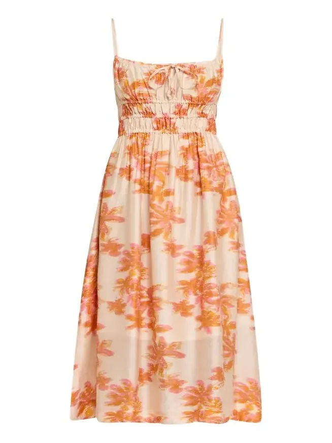 Yolanda Mangrove Midi Dress