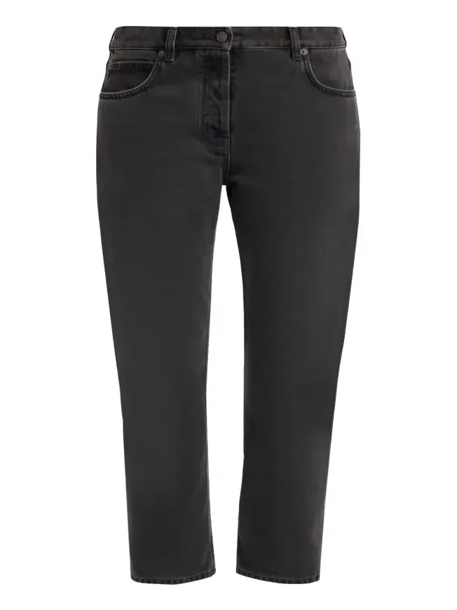 Riaco Straight-Leg Ankle Jeans