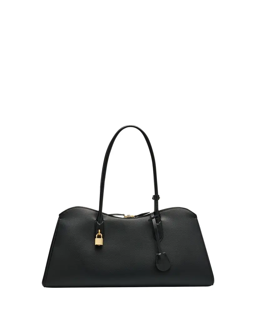 Stella McCartney Stella Ryder Open Shoulder Bag in Grainy Embossed Eco Vegan Leather | Image 1 Stella McCartney Stella Ryder Open Shoulder Bag in Grainy Embossed Eco Vegan Leather | Image 1