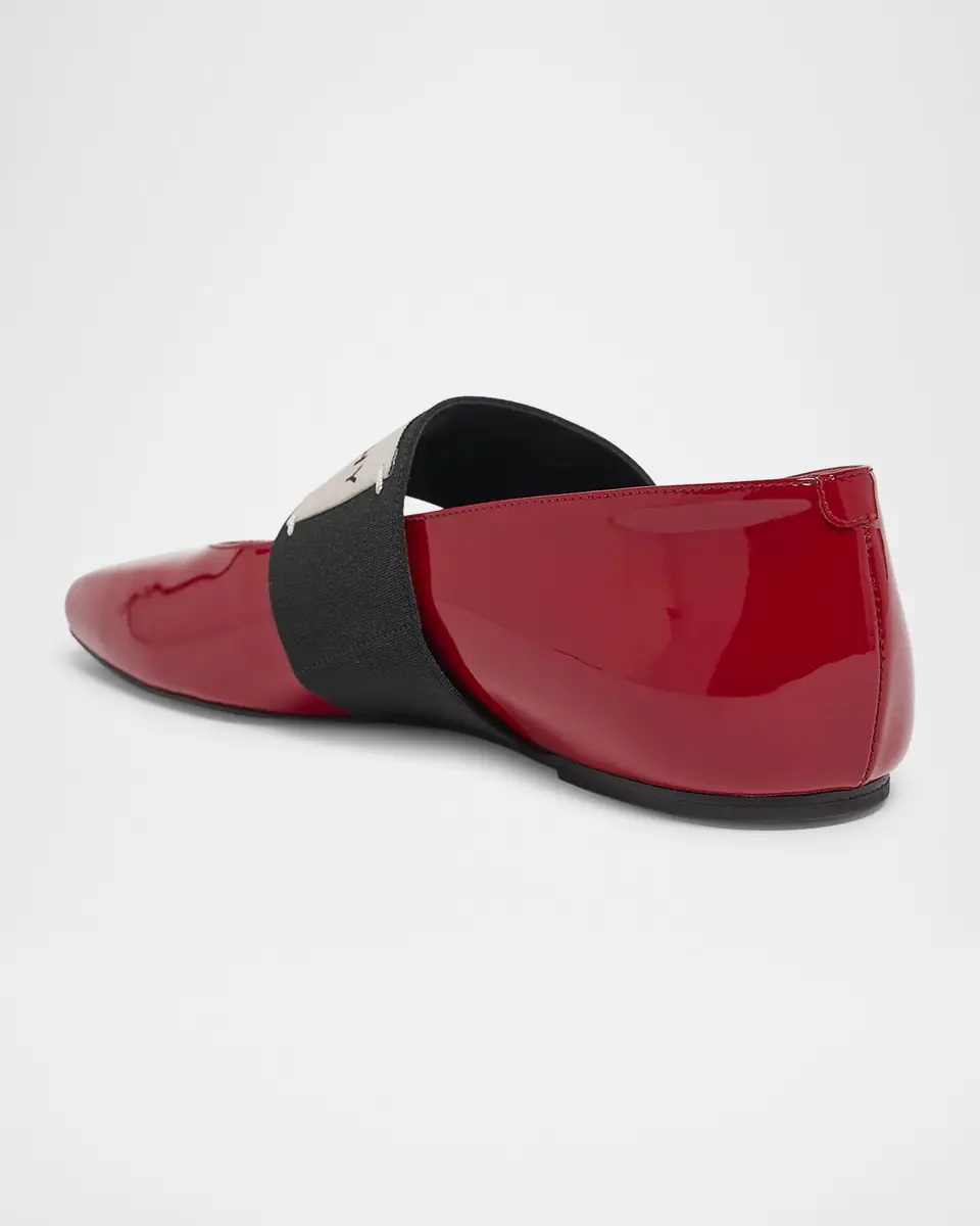 Givenchy Sliced Square Label Patent Leather Ballerina Flats | Thumbnail 13 Givenchy Sliced Square Label Patent Leather Ballerina Flats | Thumbnail 13