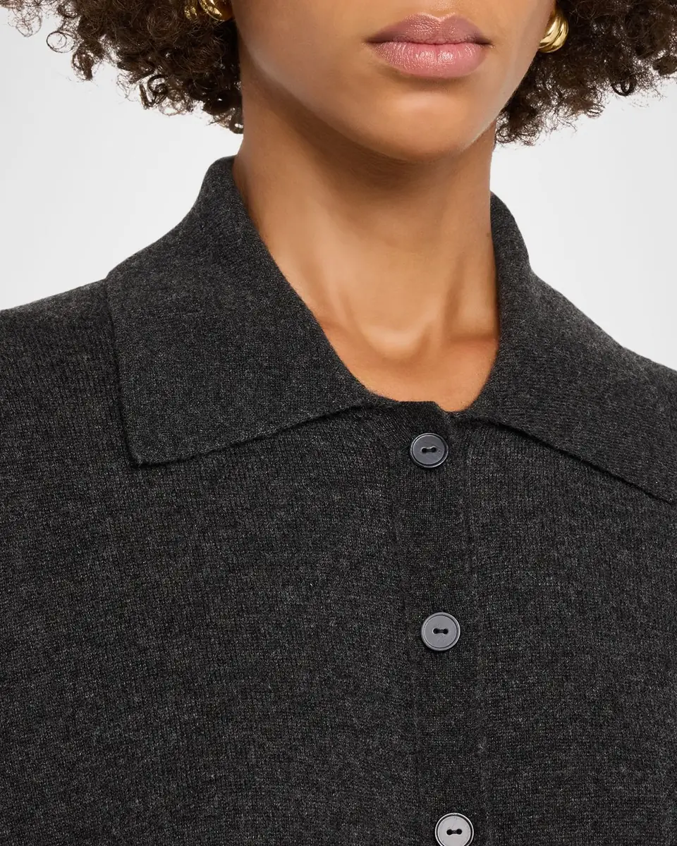 THE ROW Lillia Cashmere Collared Cardigan | Thumbnail 14
