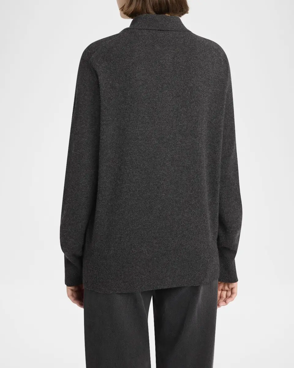 THE ROW Lillia Cashmere Collared Cardigan | Thumbnail 16