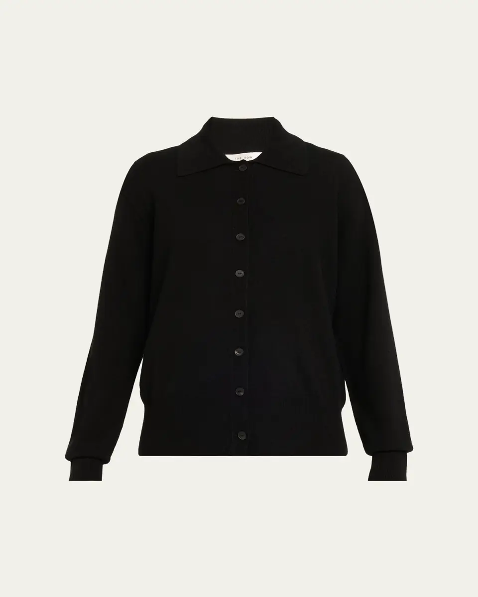 THE ROW Lillia Cashmere Collared Cardigan | Thumbnail 23