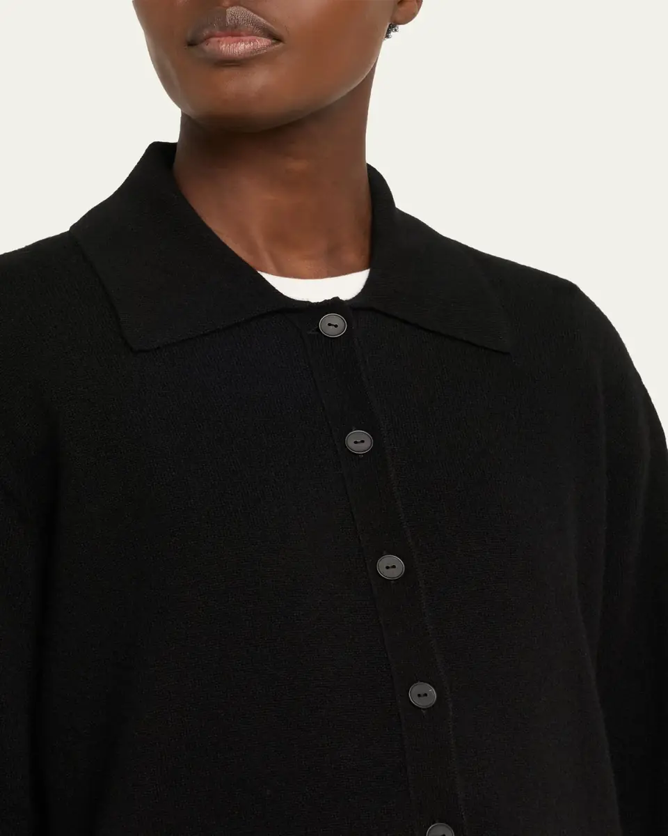 THE ROW Lillia Cashmere Collared Cardigan | Thumbnail 27