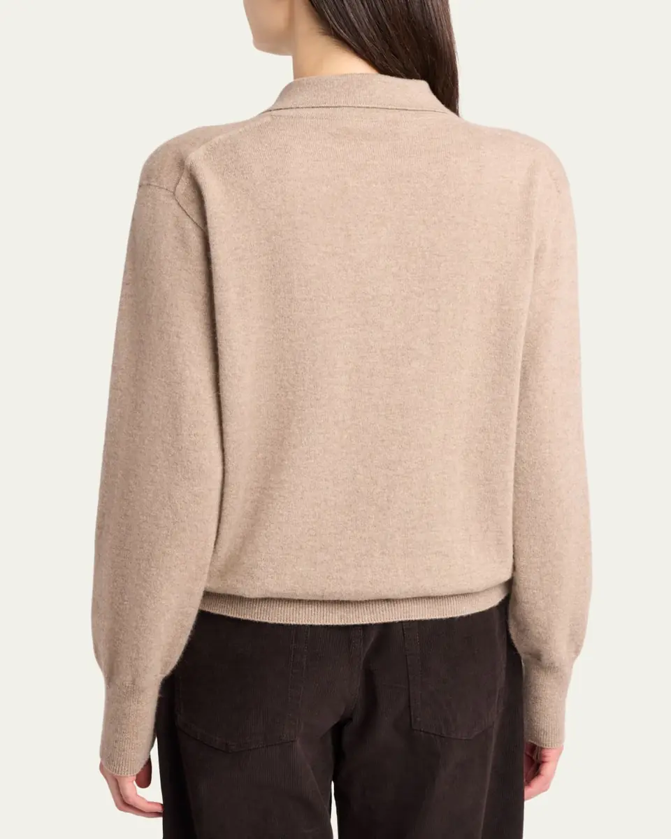 THE ROW Lillia Cashmere Collared Cardigan | Thumbnail 7