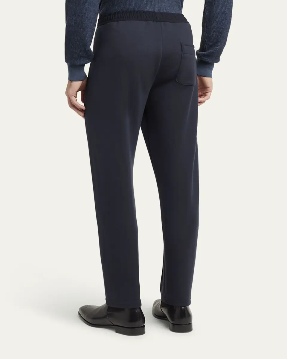 Brioni Men's Wool, Silk and Cashmere Pleated Drawstring Pants | Thumbnail 3 Brioni Men's Wool, Silk and Cashmere Pleated Drawstring Pants | Thumbnail 3