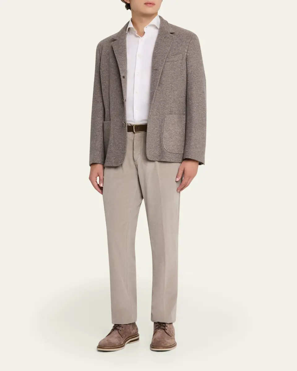 Massimo Alba Men's Cotton Corduroy Trousers | Thumbnail 2 Massimo Alba Men's Cotton Corduroy Trousers | Thumbnail 2